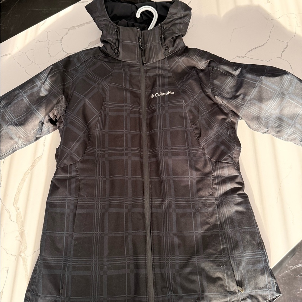 Columbia Black Jacket with Omni-Heat Technology